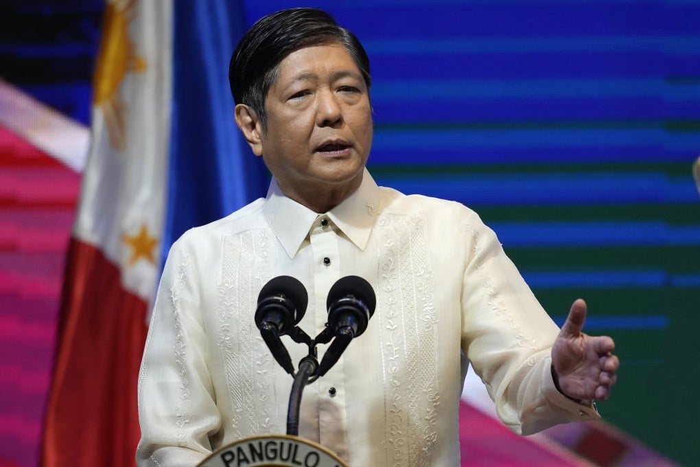 Philippine President Ferdinand Marcos Jnr signed an agreement with Japan’s Prime Minister Fumio Kishida. Photo: AP