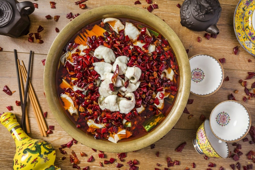 Sichuan style soup at Hong Kong Sichuan restaurant San Xi Lou. Sichuan cuisine has found fame for its tongue-numbing quality, but is this the only reason it’s popular? Photo: Jin Communications