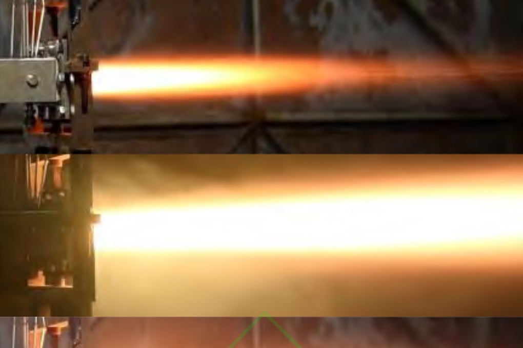 The team’s boron engine switched between different working modes to achieve higher fuel efficiency in a simulated flight at Mach 6. Photo: National University of Defence Technology