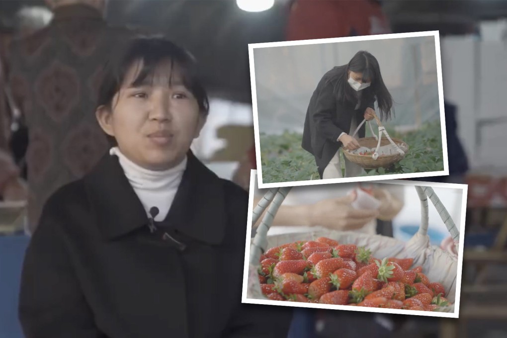When Zhang Meihua was diagnosed with leukaemia 13 years ago, she was close to having a breakdown, but was determined to keep running her farm. Photo: SCMP composite/handout