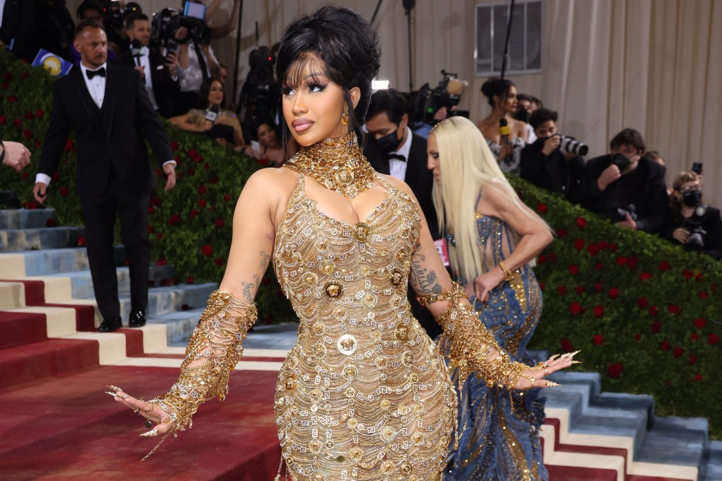 Cardi B at the 2022 Met Gala. Photo:  EPA-EFE/Justin Lane