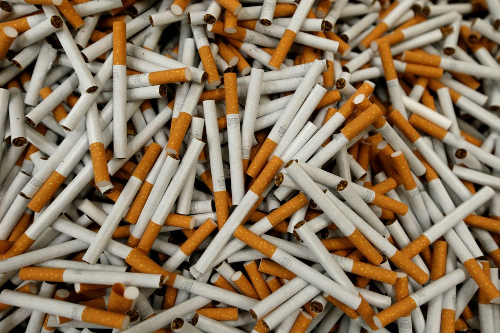 Cigarettes being manufactured in Germany. Photo: Reuters