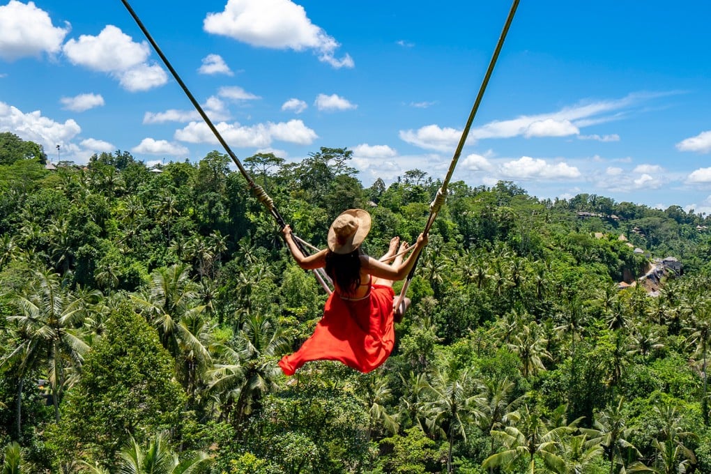 Swings placed at lookout points, such as those that are common in Bali, would be a great addition to Hong Kong’s tourist attraction portfolio, Ed Peters says. Photo: Shutterstock