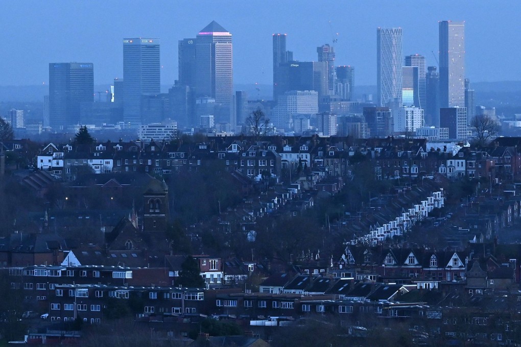 Londoners spent more than double the amount on rent than the rest of Britain. Photo: AFP