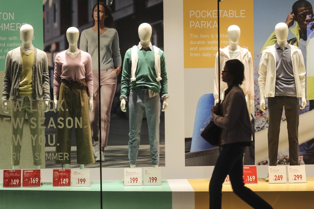 Customers shopping in Uniqlo in Causeway Bay. Photo: SCMP/Martin Chan