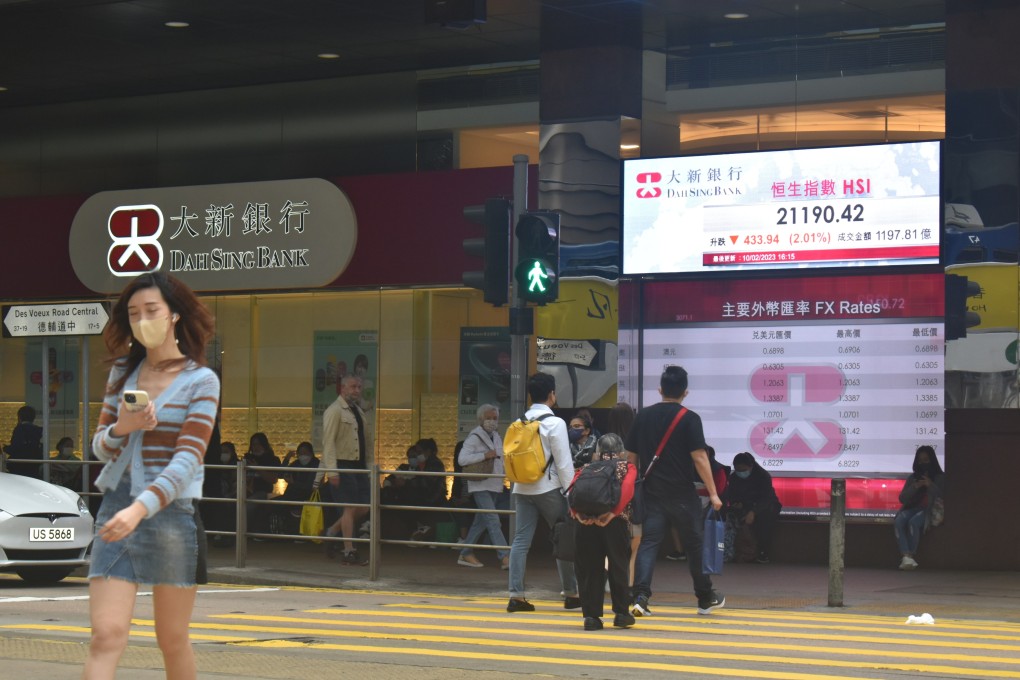 The Hang Seng Index has fallen 7 per cent since January 27. A slew of factors could drag the benchmark lower, market observers warned. Photo: Jiaxing Li