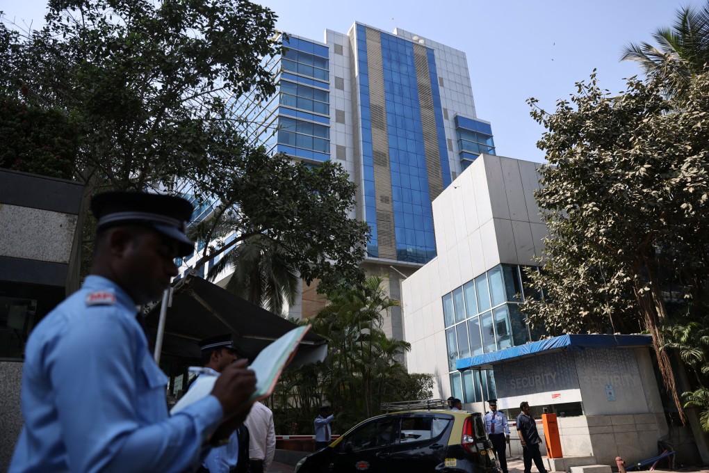 The building housing BBC offices in Mumbai, India. Photo: Reuters