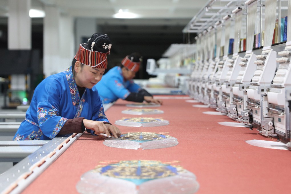 Private firms in China contribute more than 50 per cent of tax revenue, more than 60 per cent of the national gross domestic product more than 80 per cent of urban labour employment and more than 90 per cent of the number of businesses. Photo: Xinhua