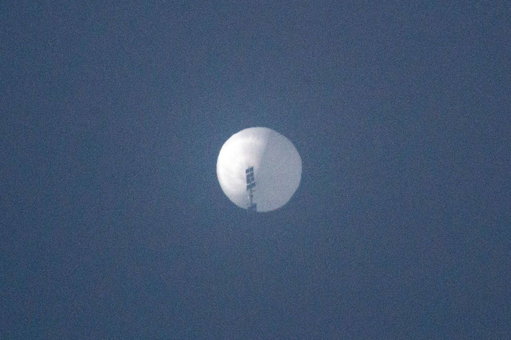 China says its airship was a weather balloon while the US says it was for surveillance. Photo: Chase Doak/AFP