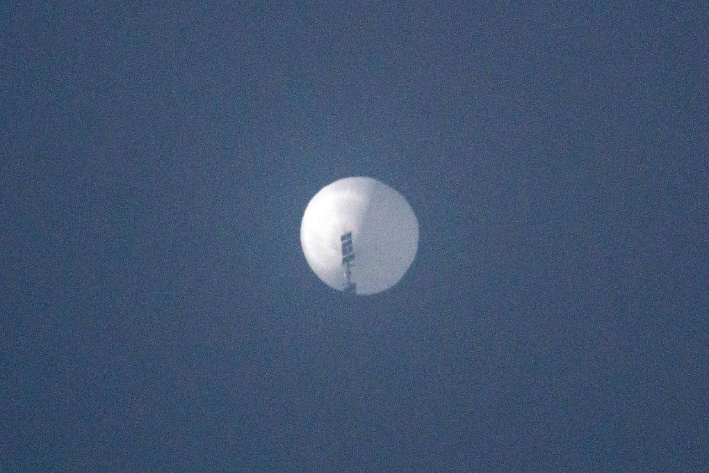 China says its airship was a weather balloon while the US says it was for surveillance. Photo: Chase Doak/AFP