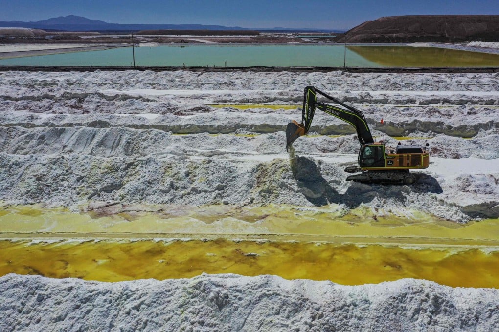 Tensions with China have prompted the US and Europe to look for alternative supplies of the compounds critical to the decarbonisation of transport. Photo: AFP