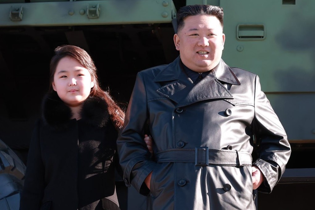 North Korean leader Kim Jong-un’s daughter, Ju-ae will be featured on stamps to be issued on Friday, n a move that raises the profile of Kim’s potential successor. Photo: KCNA/dpa