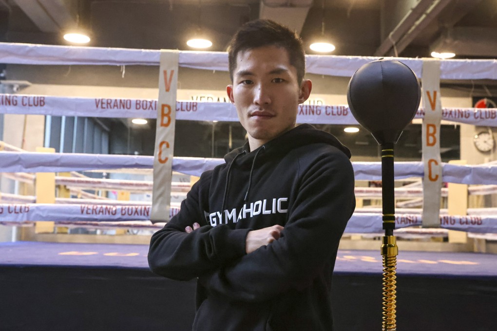 Raymoond Poon Kai-ching at Verano Boxing Club in Sai Ying Pun. Photo: K. Y. Cheng