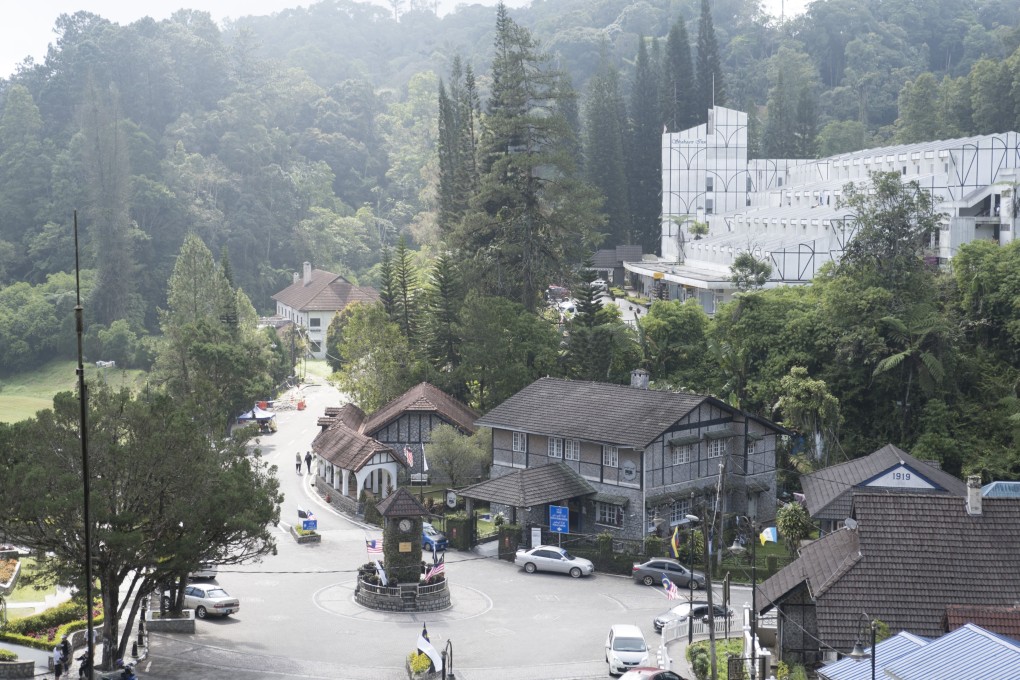 The town centre in Fraser’s Hill, a former hill station in Malaysia known for its mock-Tudor architecture and verdant forests rich in wildlife. A developer’s plan to build a 15-storey luxury holiday resort has galvanised opponents. Photo: Oliver Raw