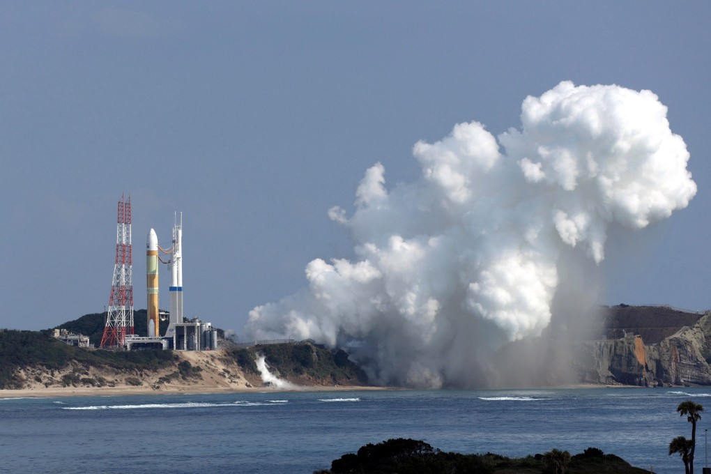 Japan’s H3 rocket failed to lift off at the Tanegashima space centre in Kagoshima prefecture on Friday. Photo: EPA-EFE/Jiji Press
