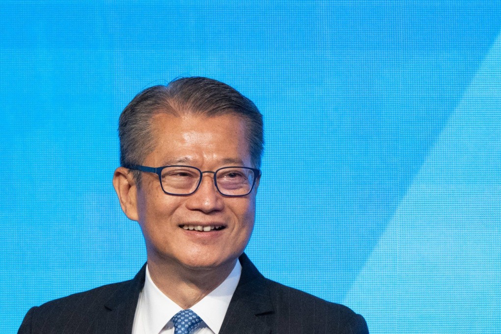 Paul Chan, Hong Kong’s financial secretary, during the Asian Financial Forum in Hong Kong. Photo: Bloomberg