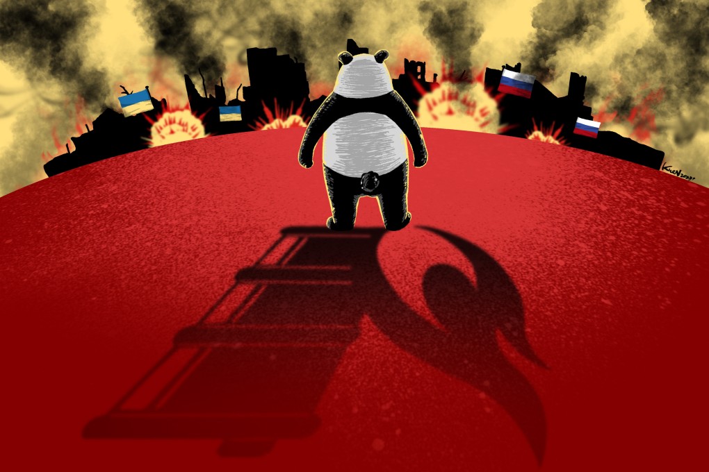 China’s reliance on oil and gas imports – and heavy trade with Russia – leaves it exposed to an increasingly politicised global energy market. Illustration: Lau Ka-kuen