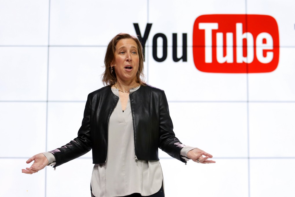 YouTube CEO Susan Wojcicki speaks during the introduction of YouTube TV at YouTube Space LA on February 28, 2017, in Los Angeles. Wojcicki announced Thursday, Feb. 16, 2023, that she is stepping down as CEO at YouTube after spending nine years as the head of the social media platform. Photo: AP