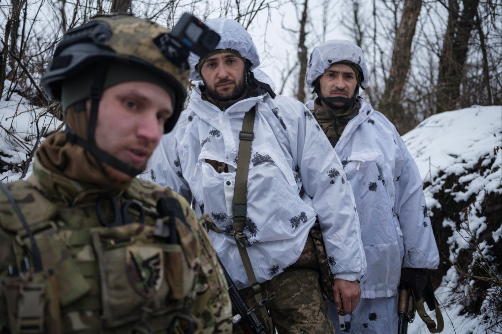 Soldiers of the 79th Air Assault Brigade walk through trenches in Donetsk region amid Russia’s attack on Ukraine. Photo: Reuters