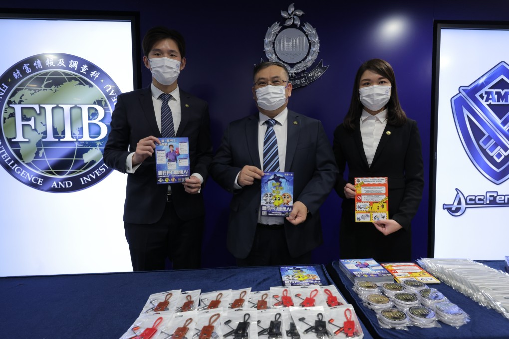 A month-long crackdown on  money laundering by Hong Kong police resulted in the arrests of 416 men and 217 women. Photo: Jelly Tse
