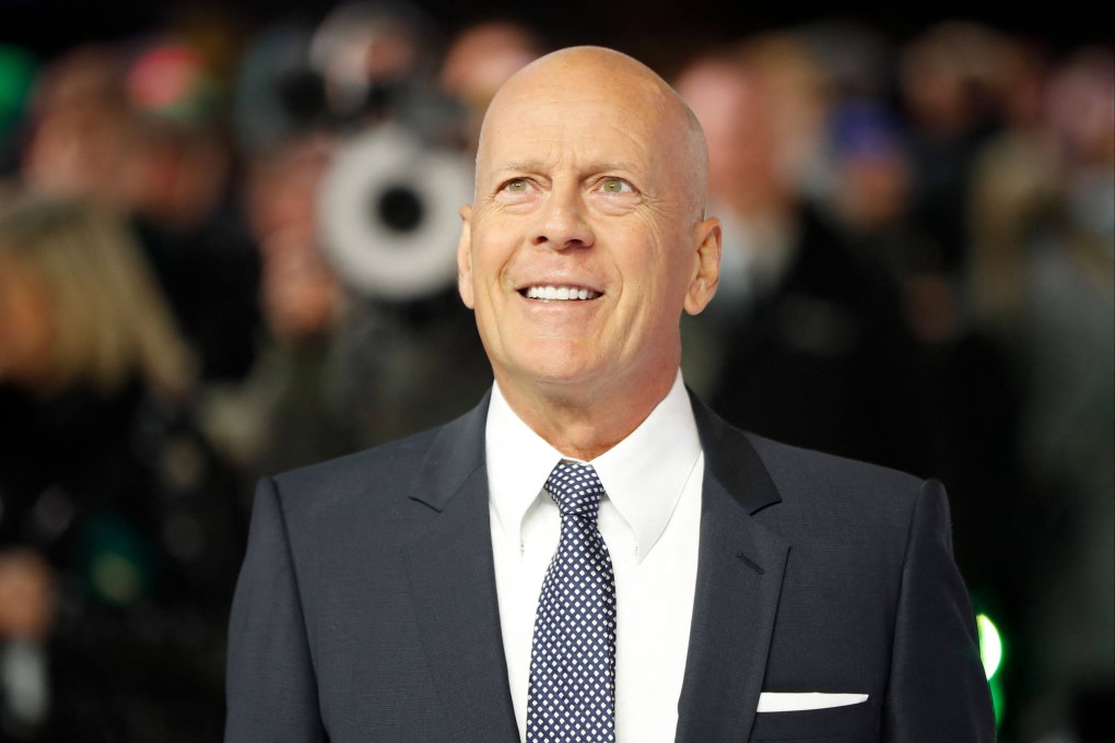 US actor Bruce Willis poses on arrival for the European premiere of Glass in London in January 2019. Photo: AFP