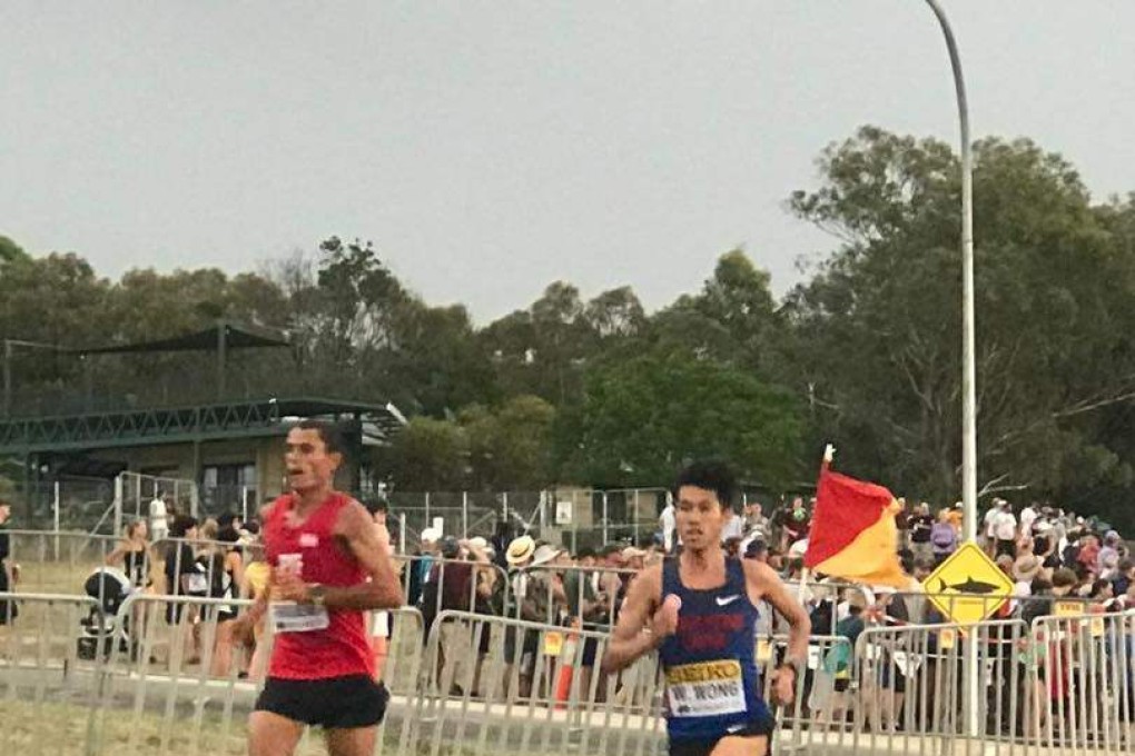 Wong Wan-chun finished 93 at the World Athletics Cross Country Championships in Australis. Photo: HKAAA