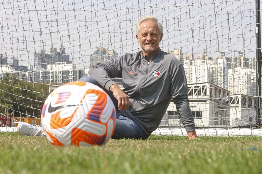 Hong Kong football team head coach Jorn Andersen at the Jockey Club HKFA Football Training Centre in Tseung Kwan O. Photo: K. Y. Cheng