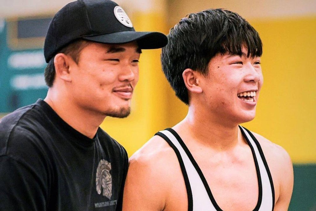 Adrian Lee with his brother Christian Lee (left) at the OIA Championships. Photo: Instagram/@adrianleemma