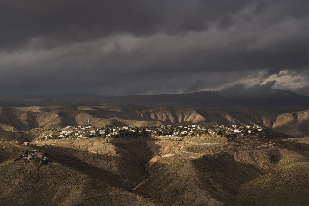 The West Bank Jewish settlement of Maale Michmash. Photo: AP