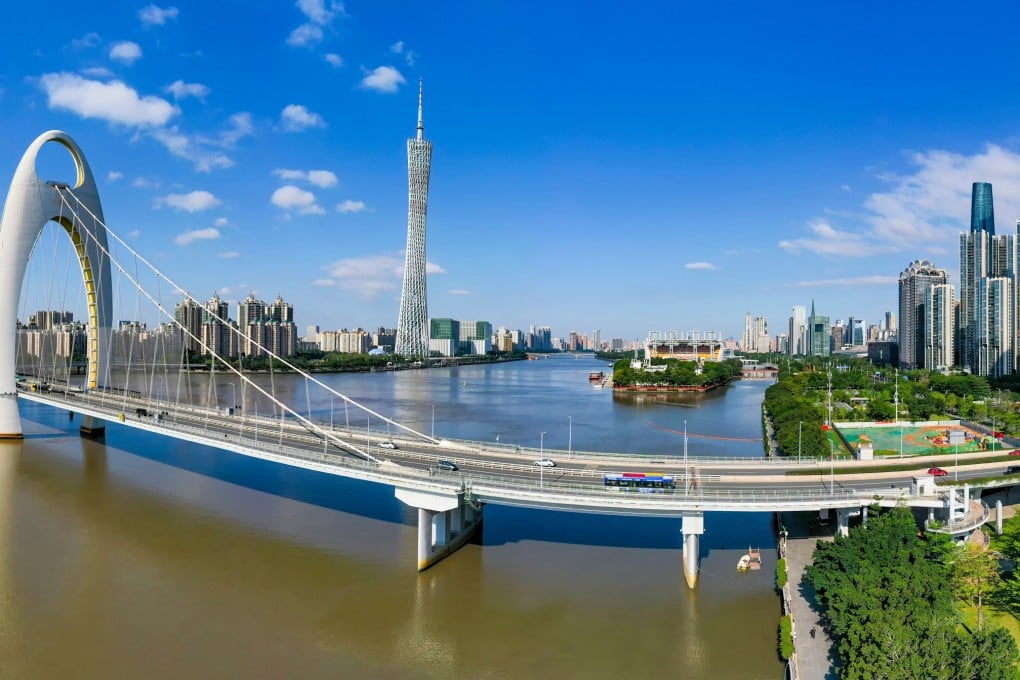 A bird’s-eye view of Guangzhou, capital of southern Guangdong province. Photo: Shutterstock