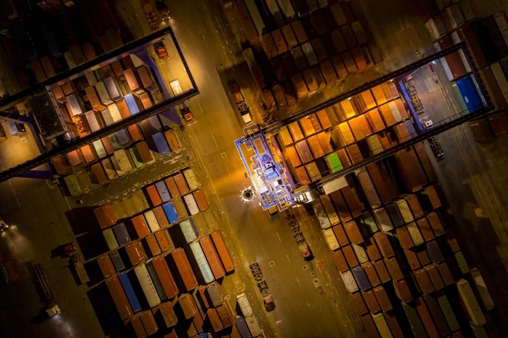 Many shipping containers across China sit idle, waiting for exports to pick back up. Photo: AFP