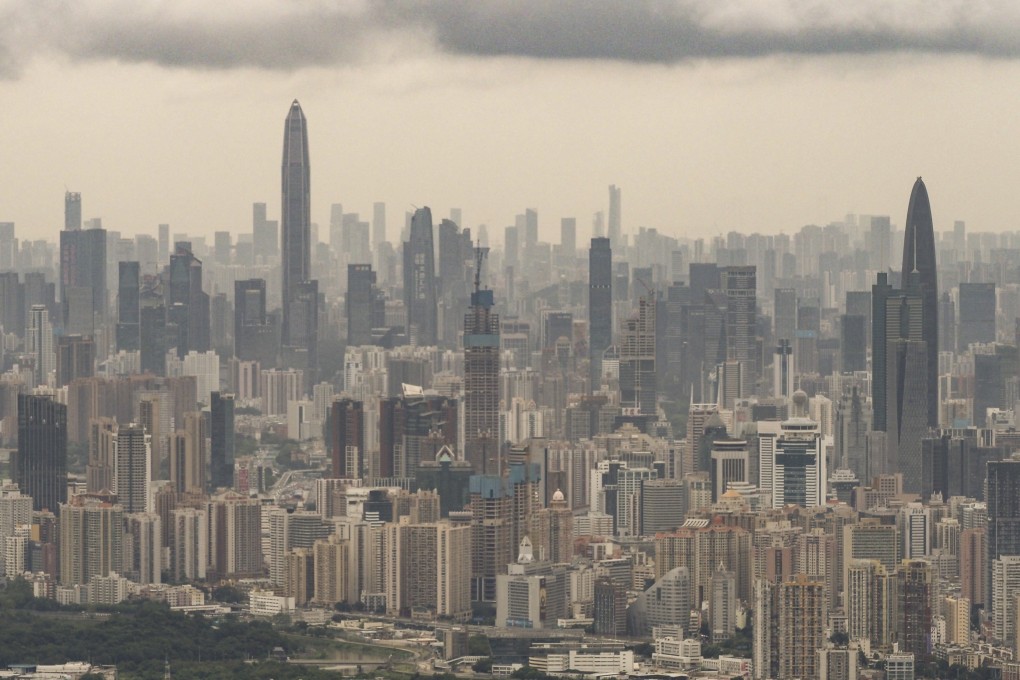 Shenzhen is one of the nine mainland cities in the Greater Bay Area development zone. Photo: Martin Chan