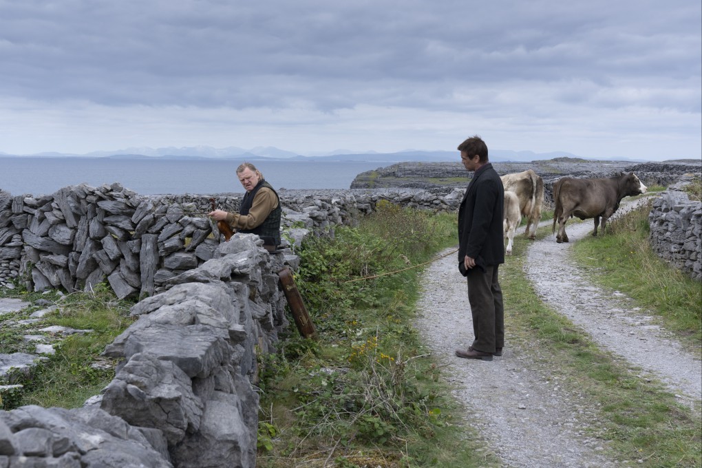 Colin Farrell (right) and Brendan Gleeson in a still from The Banshees of Inisherin. Oscar buzz surrounding the movie has led to a tourism boom for the remote islands on which it was filmed. Photo: 20th Century Studios