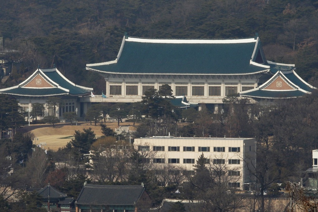 South Korea’s presidential residence, the Blue House. Photo: AP/File