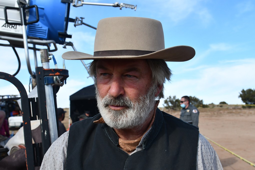 Alec Baldwin on the set of Rust immediately following the shooting of Halyna Hutchins and Joel Souza on October 21, 2021. Photo: Santa Fe County Sheriff’s Office / TNS