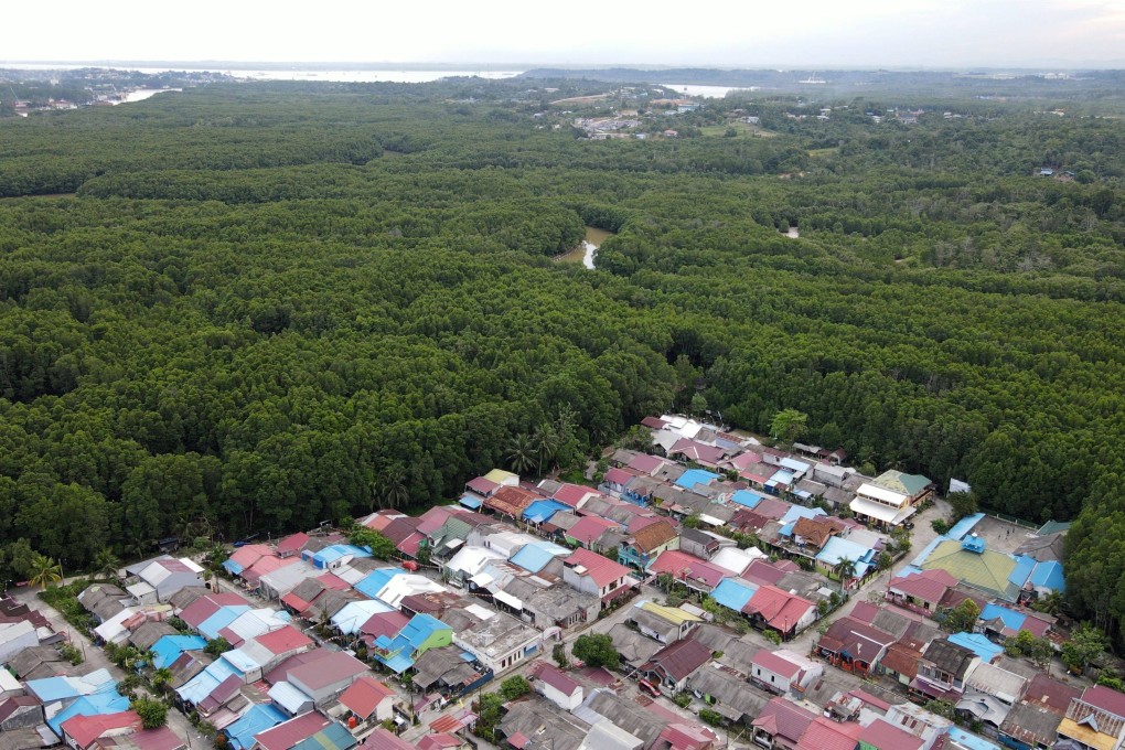 Nusantara is set to replace sinking and polluted Jakarta as Indonesia’s political centre by late 2024. Photo: AFP