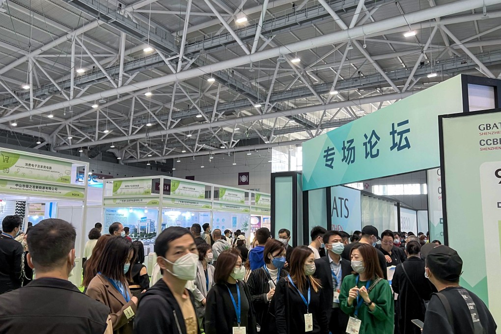 More than 100,000 visitors are estimated to have attended the three-day China (Shenzhen) Cross-border E-commerce Fair. Photo: Iris Deng