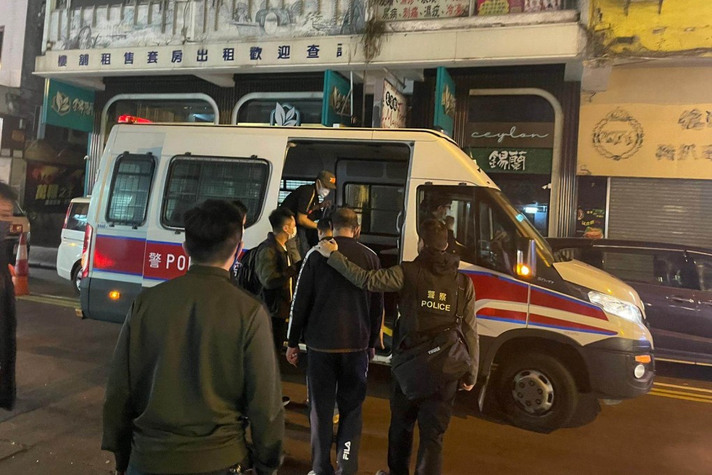 Hong Kong police arrest more than 230 people in triad crackdown and ...