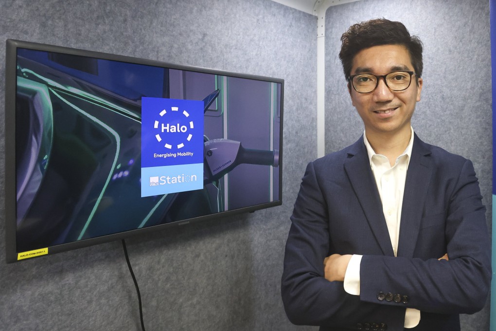 Halo Energy CEO and founder Martin Tsang, pictured at his offices in the Hong Kong Science Park on February 14, 2023. Photo: Jonathan Wong