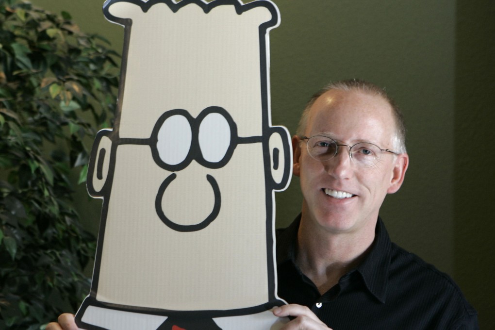 Scott Adams, creator of the comic strip Dilbert. Photo: AP
