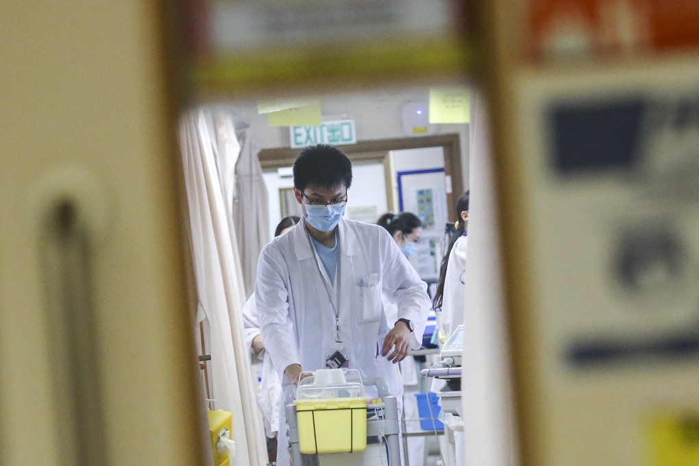 A view of a ward in Queen Elizabeth Hospital in Yau Ma Tei in 2019. Photo: Felix Wong