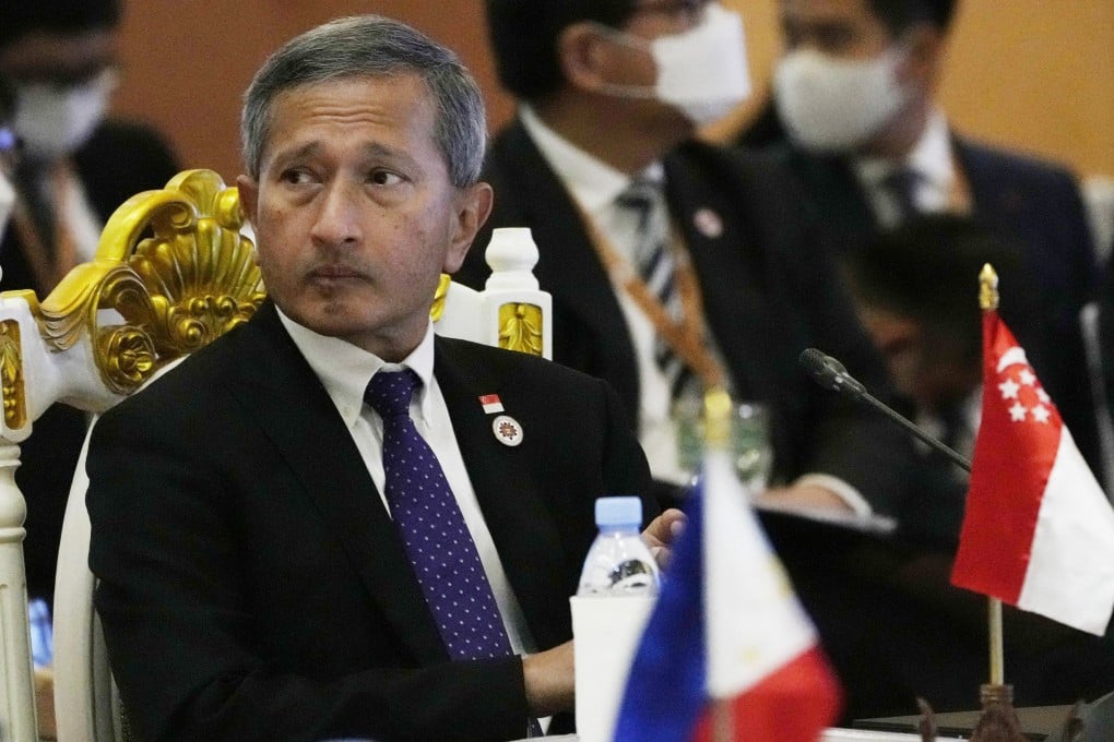 Singapore Foreign Minister Vivian Balakrishnan underscored that Myanmar had been struggling to forge a common identity and bring its various component parts together since World War II. Photo: AP