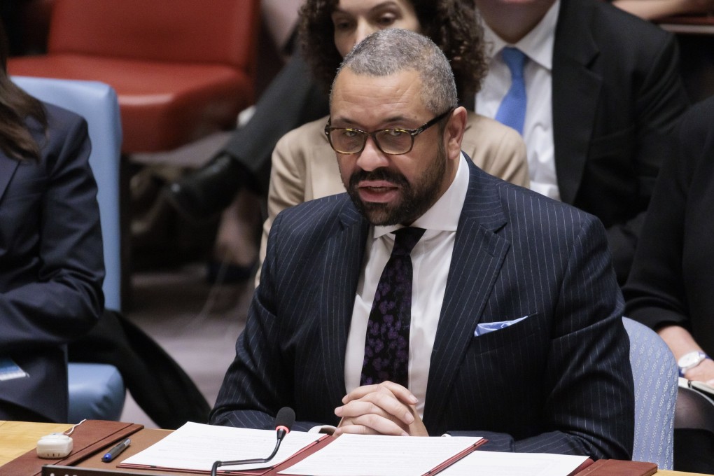 UK Foreign Secretary James Cleverly. Photo: EPA-EFE