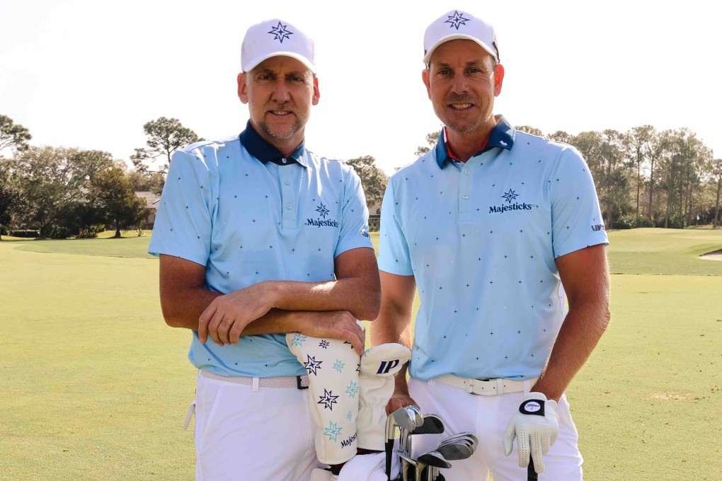Ian Poulter (left) and Henrik Stenson will headline the World City Championship. Photo: LIV Golf