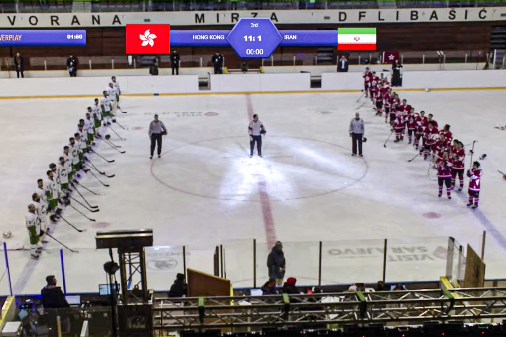 The protest song was played after the Hong Kong team beat Iran. Photo: Handout