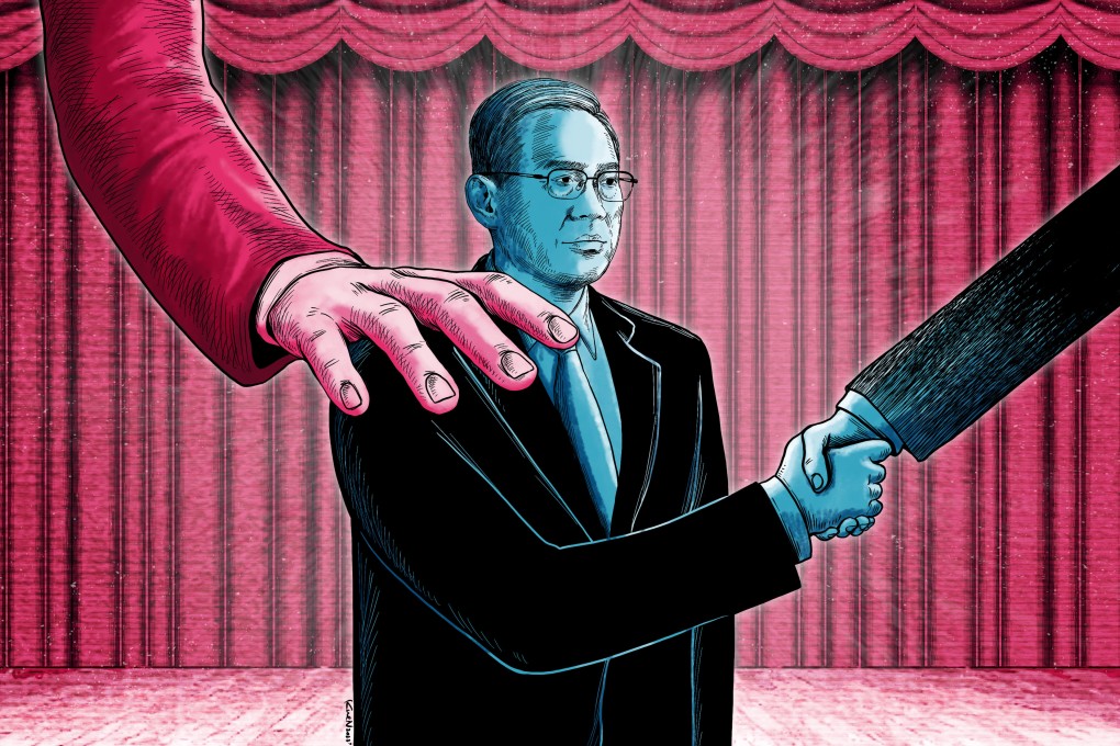 Li Qiang, the most pro-business politician in President Xi Jinping’s inner circle, is poised to take the premiership. Illustration: Lau Ka-kuen