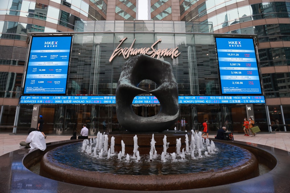 Exchange Square, site of the Hong Kong exchange, in Central. The Hong Kong Exchanges and Clearing recently launched the Core Climate carbon credits trading platform. Photo: May Tse