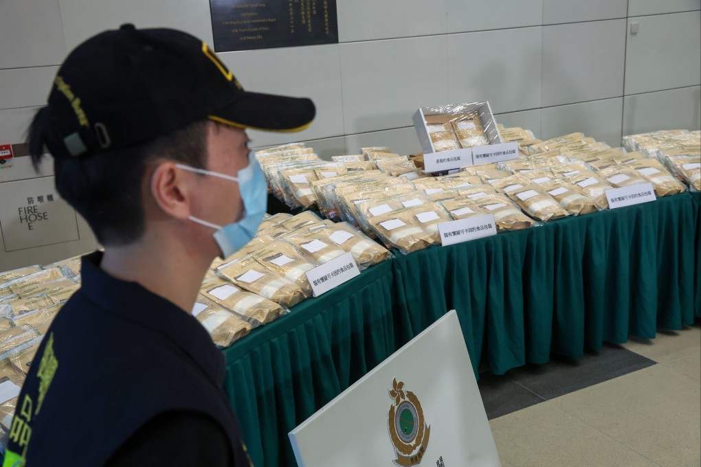 Hong Kong customs seized 7 tonnes of narcotics in 2022, but says drug ...