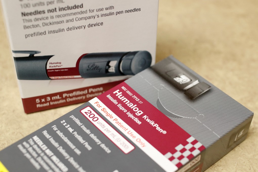 Boxes of the drug Humalog, made by Eli Lilly and CO. File photo: Reuters