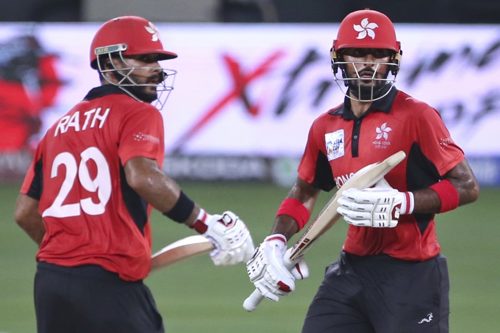 Former Hong Kong captain Anshuman Rath (left) has returned to the side ahead of the T20i tournament next week. Photo: AP